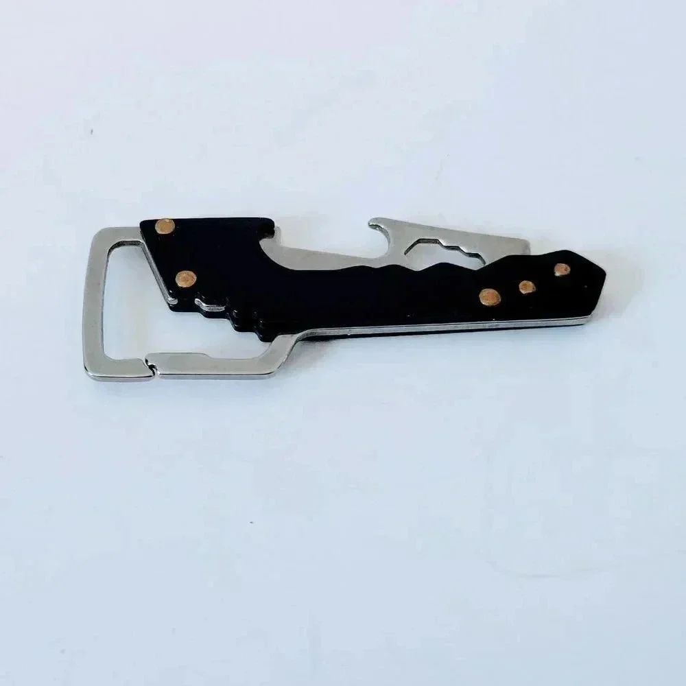 Multifunction Carabiner Pocket Tool Bottle Opener